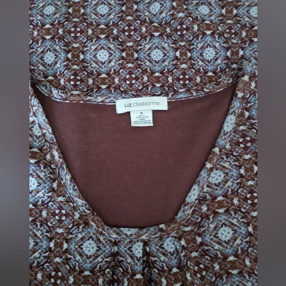 Liz Claiborne top - size M - Picture 2 of 3